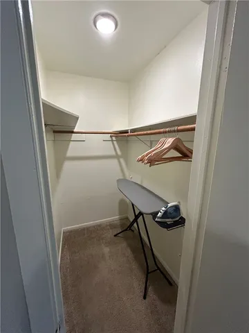 a view of walk in closet