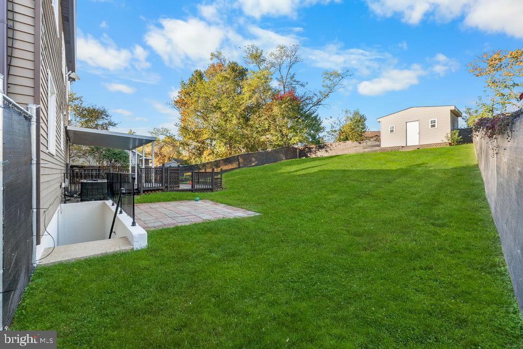 4924 Plata Street Clinton, MD 20735 - Photo 22 of 26 a view of yard with entertaining space