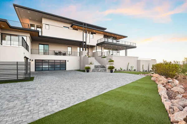 a view of front door