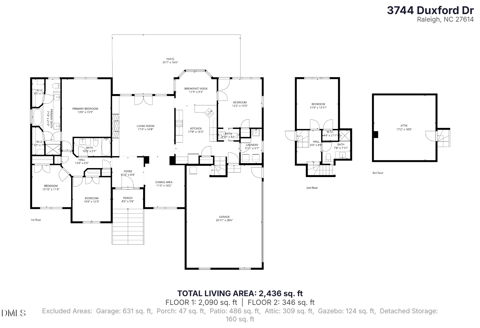 3744 Duxford Drive Raleigh, NC 27614 - Photo 58 of 62