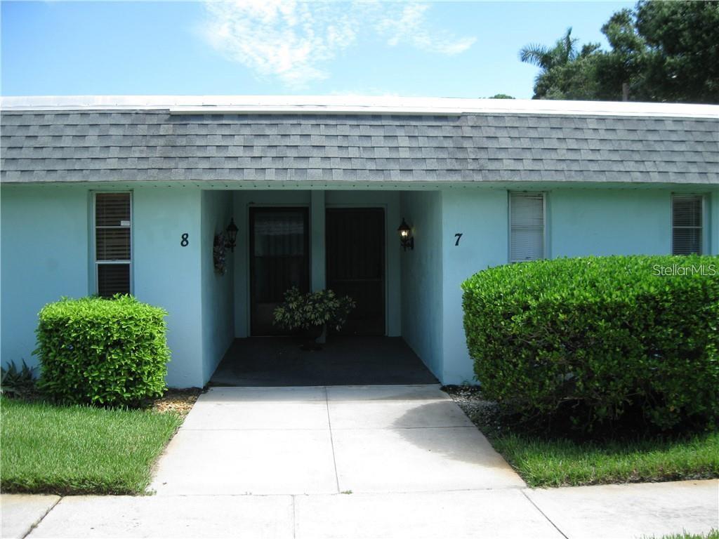 4160 Fruitville Road, Unit 7 Sarasota, FL 34232 - Photo 1 of 1 UNIT #7 IS LOCATED IN ONE STORY VILLA TYPE HOMES.