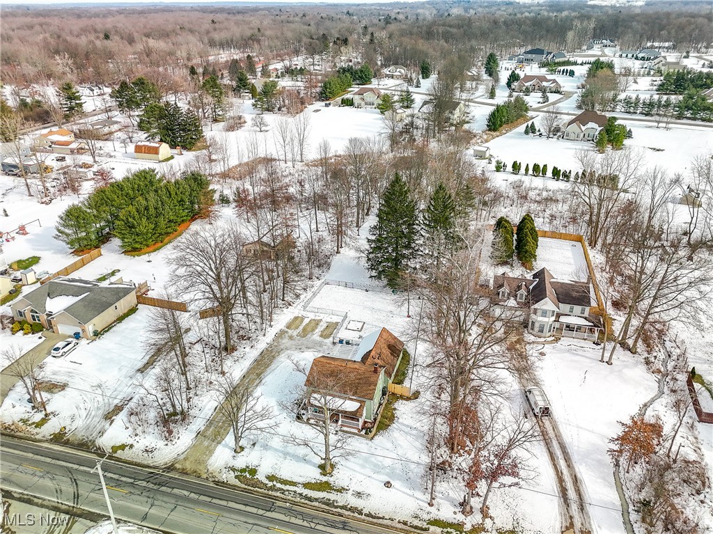 61 Marks Road Brunswick, OH 44212 - Photo 37 of 41 View of snowy aerial view