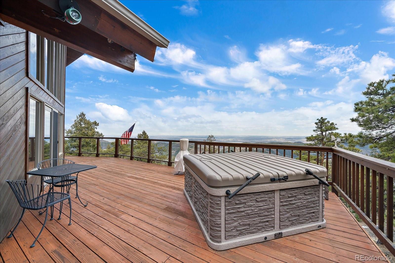 19791 Maxwell Drive Morrison, CO 80465 - Photo 40 of 50 a view of roof deck with patio