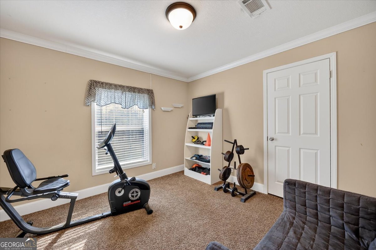 550 Damascus Church Road Haddock, GA 31033 - Photo 19 of 34 a view of a room with gym equipment