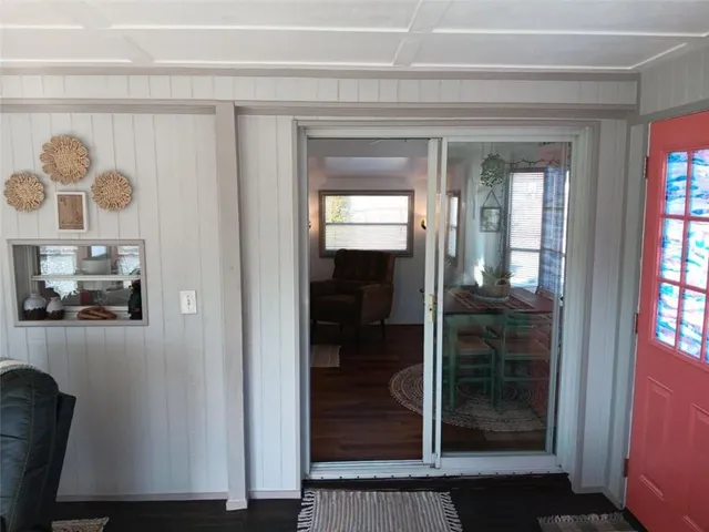 a view of storage and utility room