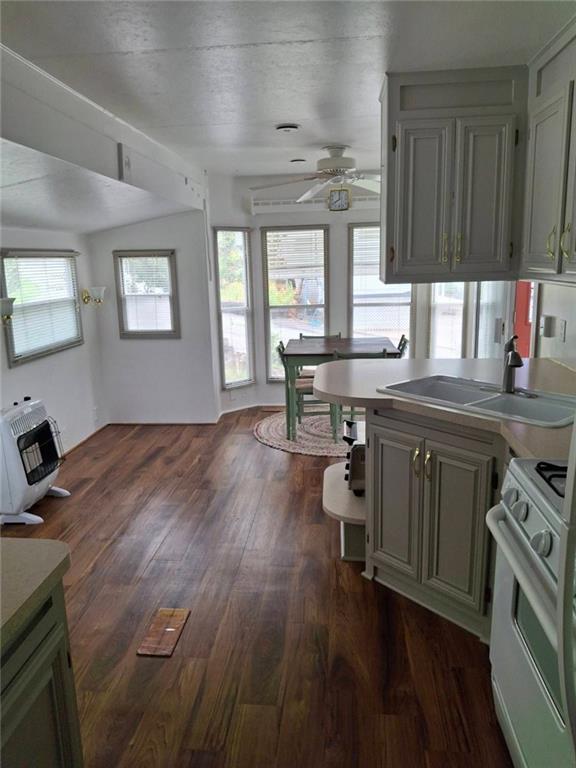 4 Fleetwood Road Cleveland, GA 30528 - Photo 18 of 45 a kitchen with a sink cabinets and wooden floor