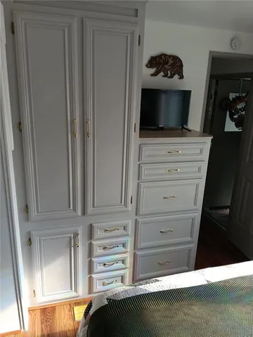 a view of a dresser
