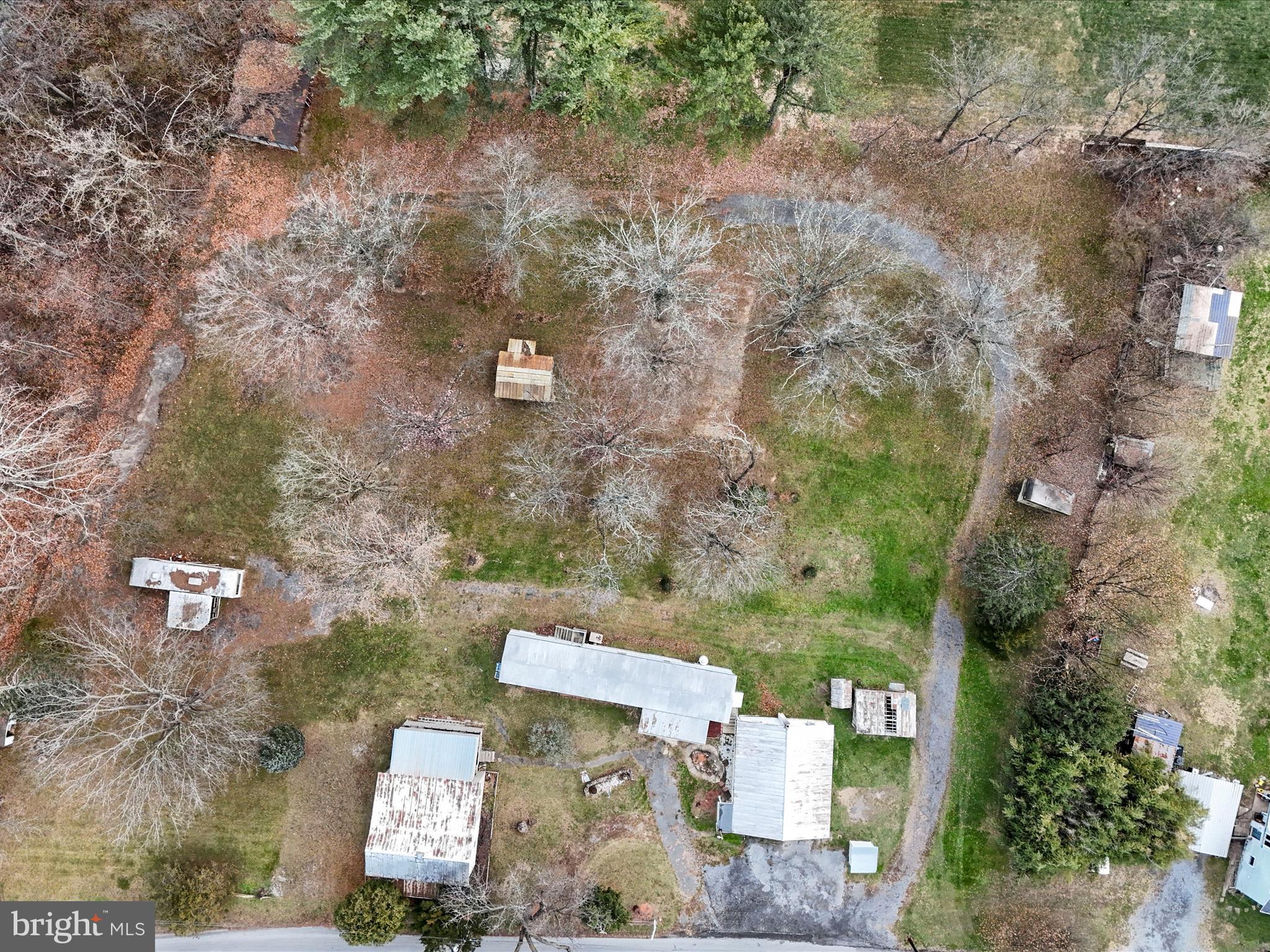 11713 Ernstville Road Big Pool, MD 21711 - Photo 38 of 47 an aerial view of a house with a yard
