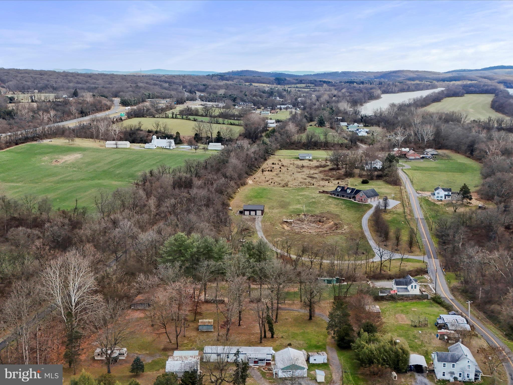 11713 Ernstville Road Big Pool, MD 21711 - Photo 46 of 47 an aerial view of residential houses with outdoor space