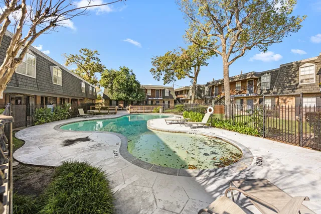 a view of a backyard with a garden