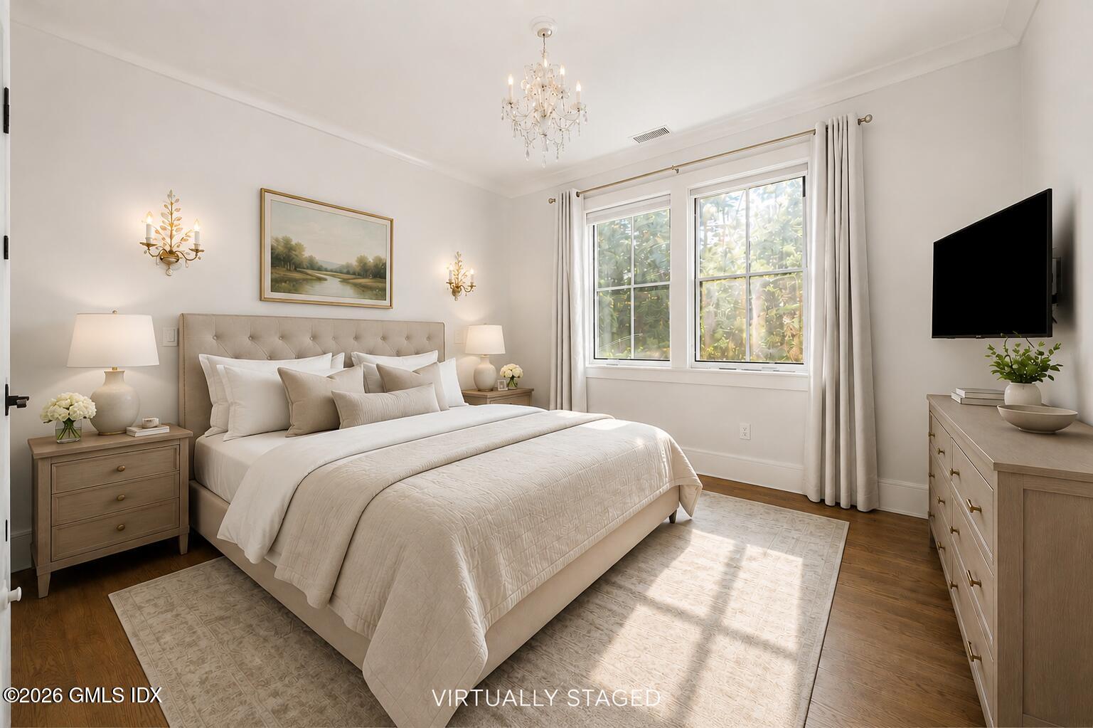 248 Stanwich Road Greenwich, CT 06830 - Photo 21 of 39 Virtually staged bedroom