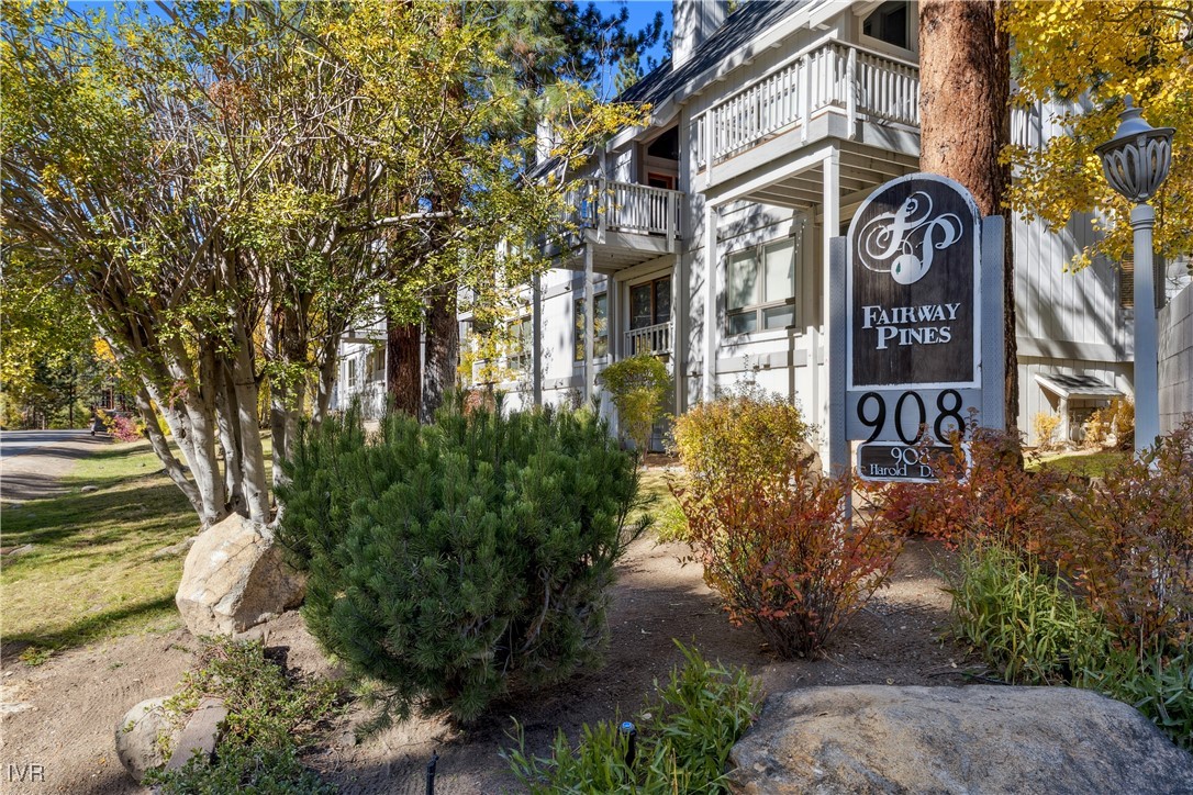 908 Harold Drive, Unit 23 Incline Village, NV 89451 - Photo 41 of 44 a building with a clock on the side of it
