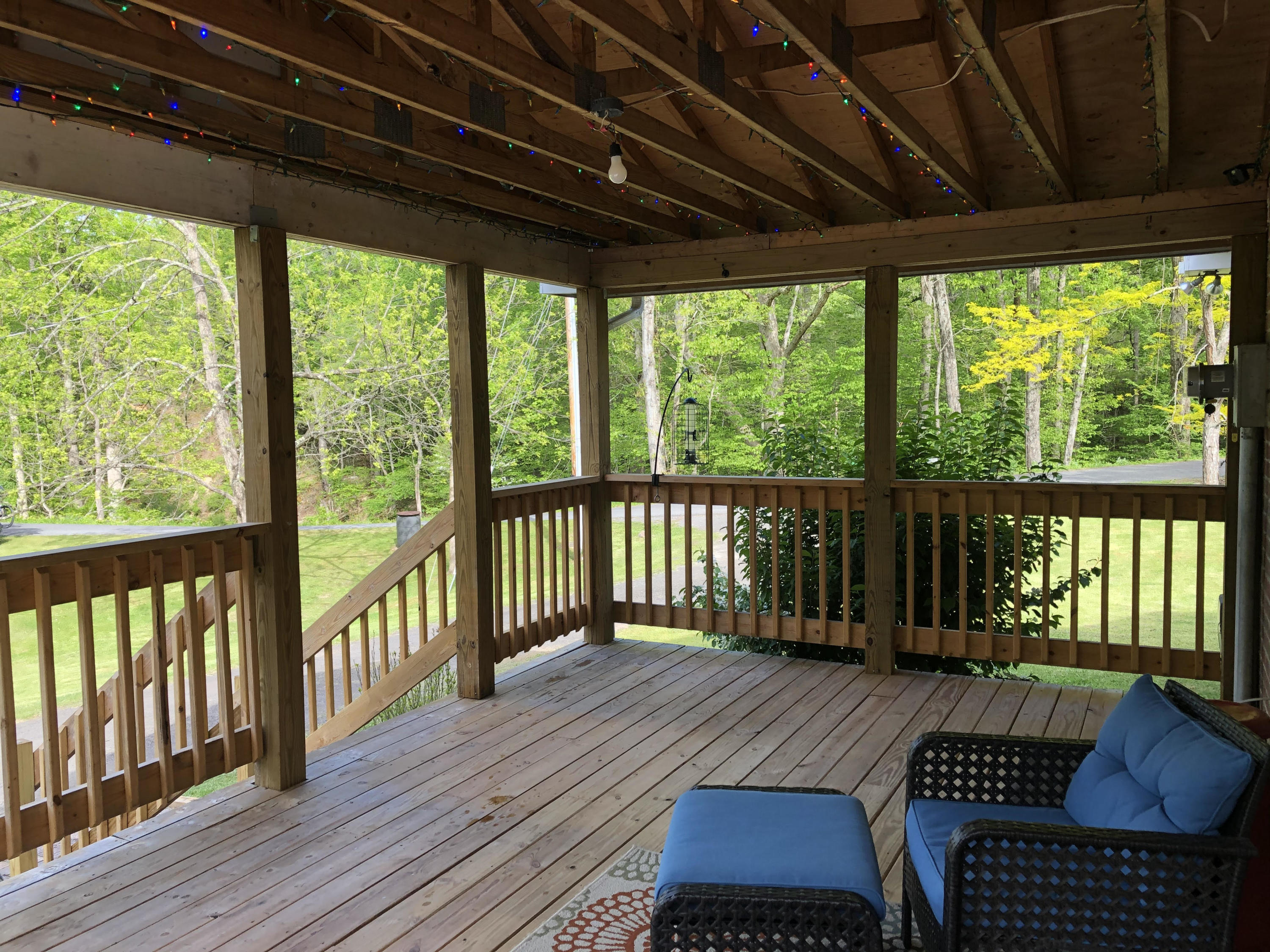 8010 Mill Branch Road Covington, VA 24426 - Photo 7 of 36 covered deck section