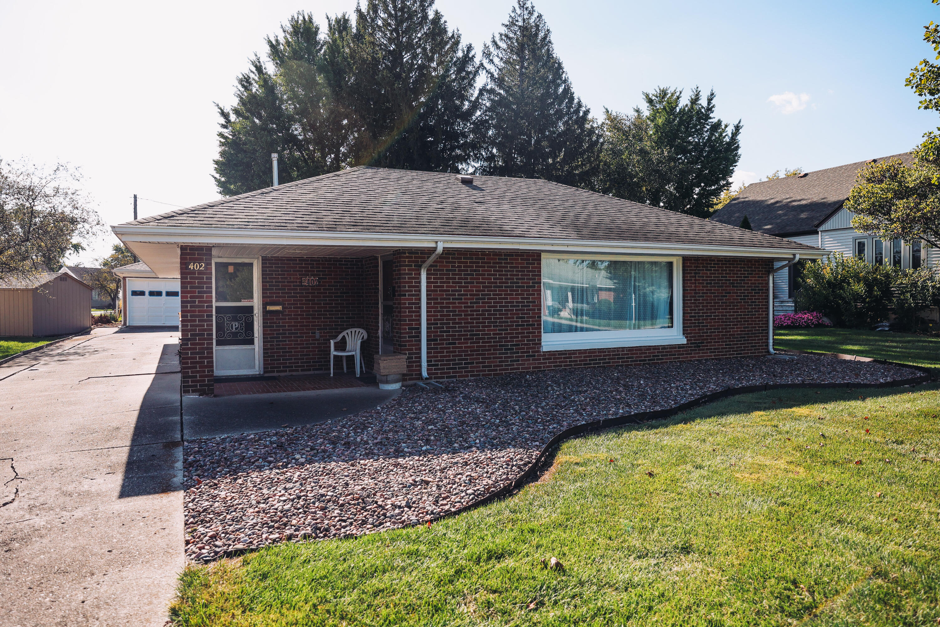 402 South Home Avenue Rensselaer, IN 47978 - Photo 27 of 27 a front view of a house with garden