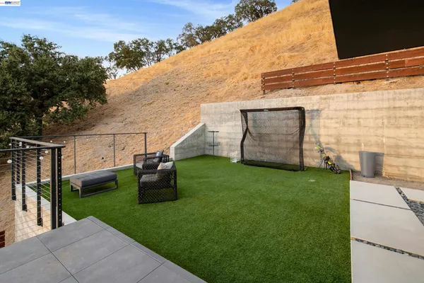 a view of a bike garage