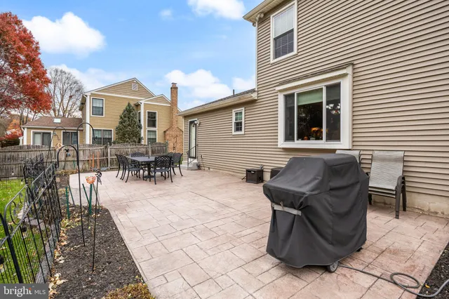 a view of a backyard with a garden