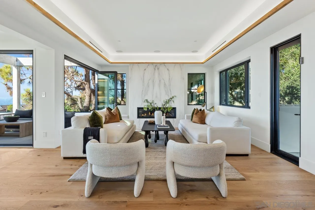 8433 Prestwick Drive La Jolla, CA 92037 - Photo 58 of 74 a living room with furniture and a large window