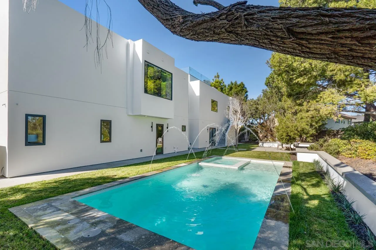 8433 Prestwick Drive La Jolla, CA 92037 - Photo 73 of 74 a view of a backyard with swimming pool