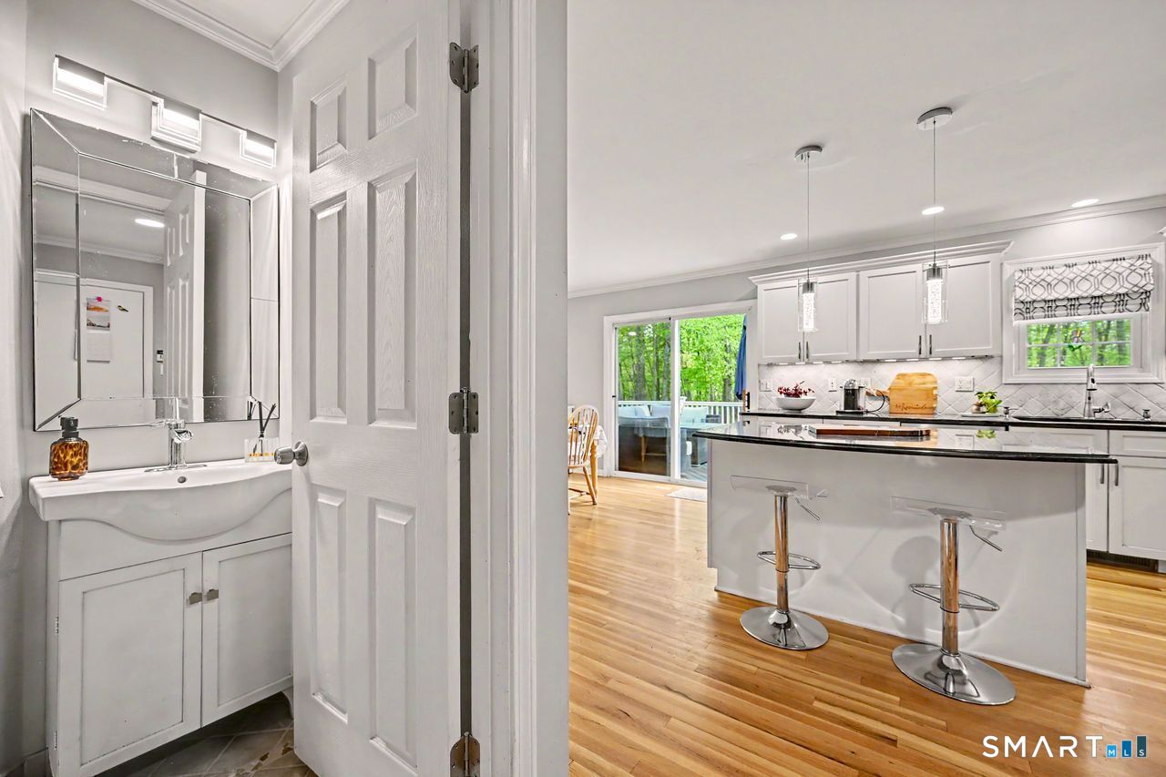 34 Beardsley Road New Milford, CT 06776 - Photo 10 of 40 Main Floor Beautiful Half Bath