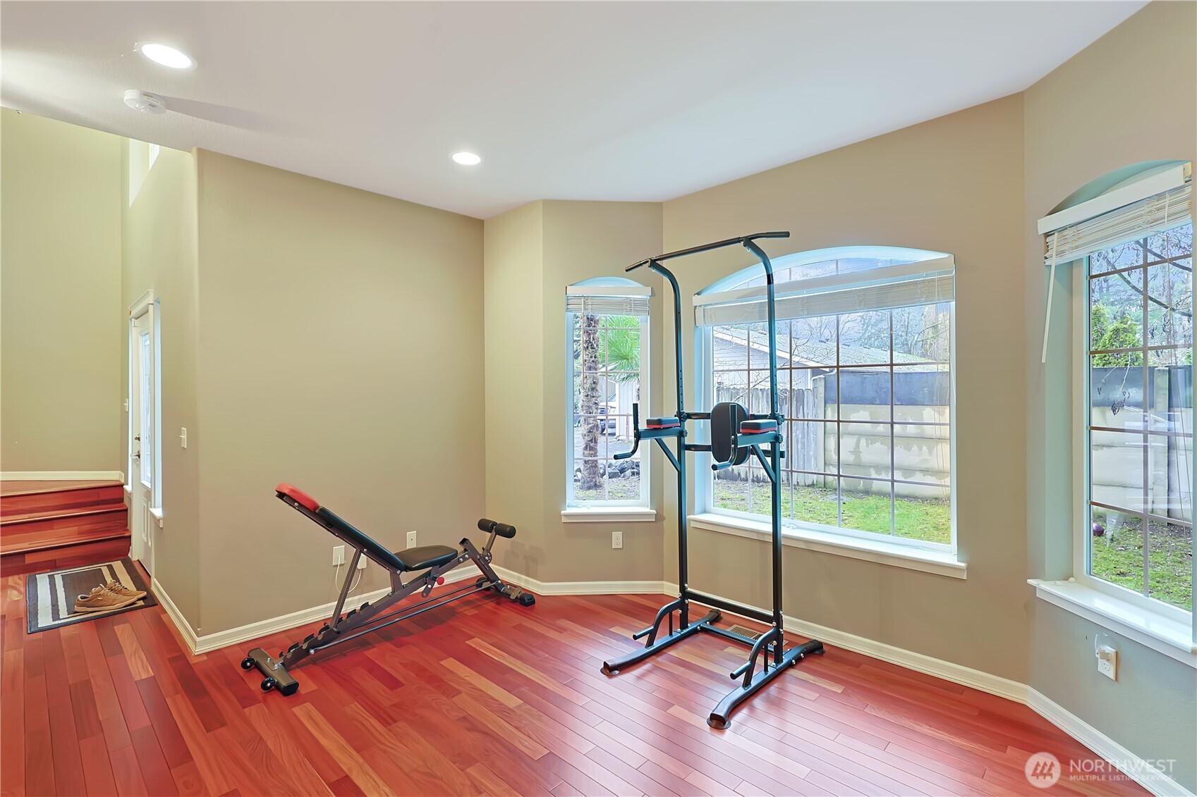 11107 Southeast 162nd Street, Unit B Renton, WA 98055 - Photo 2 of 15 a view of a room with gym equipment