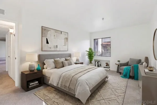 a view of a balcony with wooden floor
