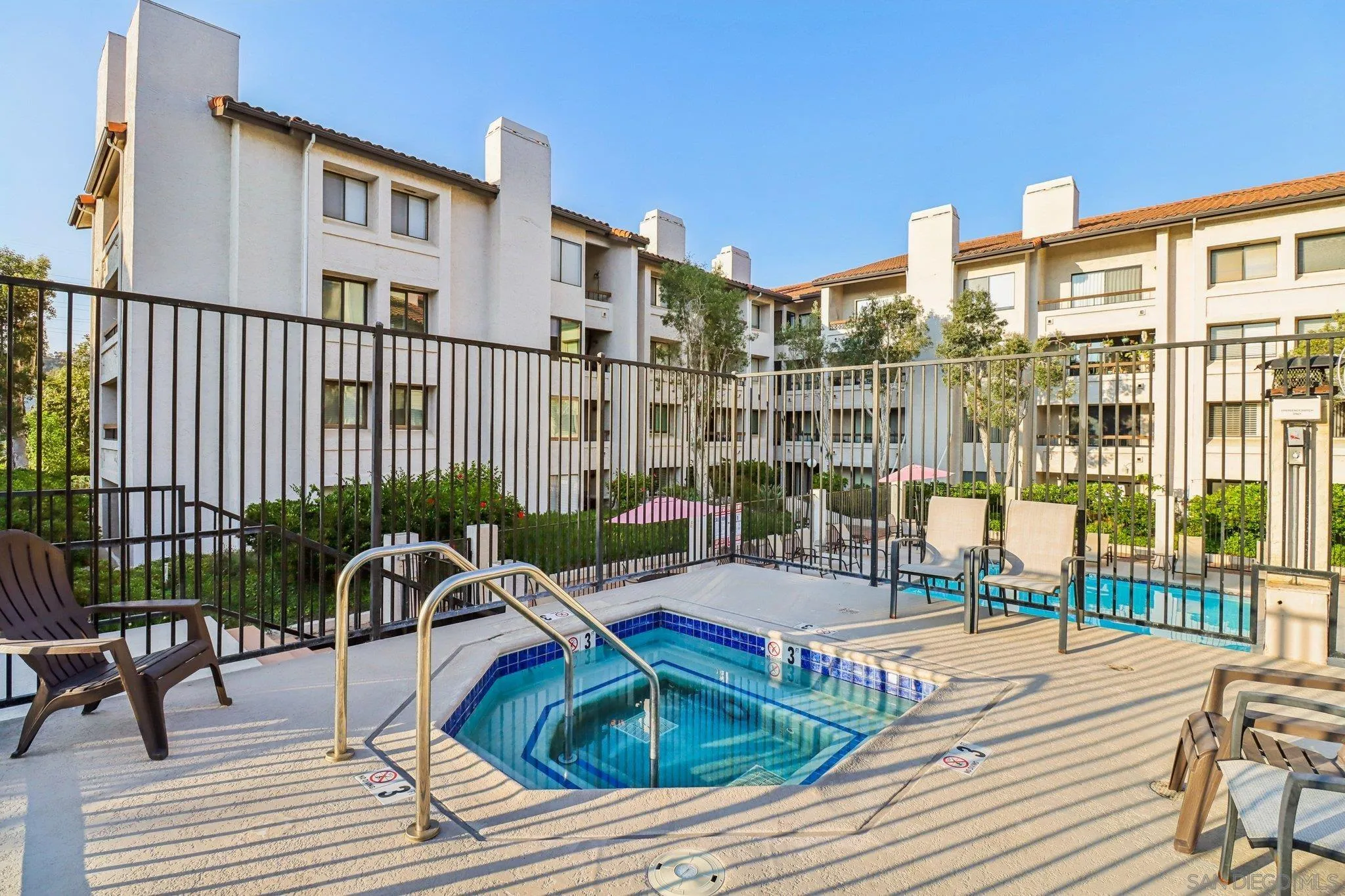 5645 Friars Road, Unit 386 San Diego, CA 92110 - Photo 50 of 72 a view of a balcony with wooden floor