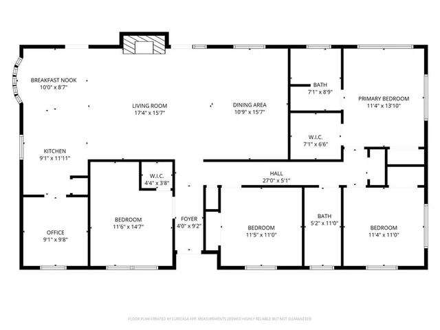 a picture of a floor plan