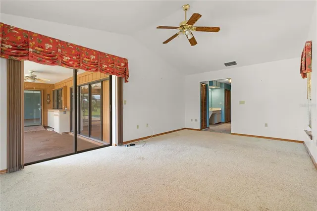 a view of a livingroom with a fireplace