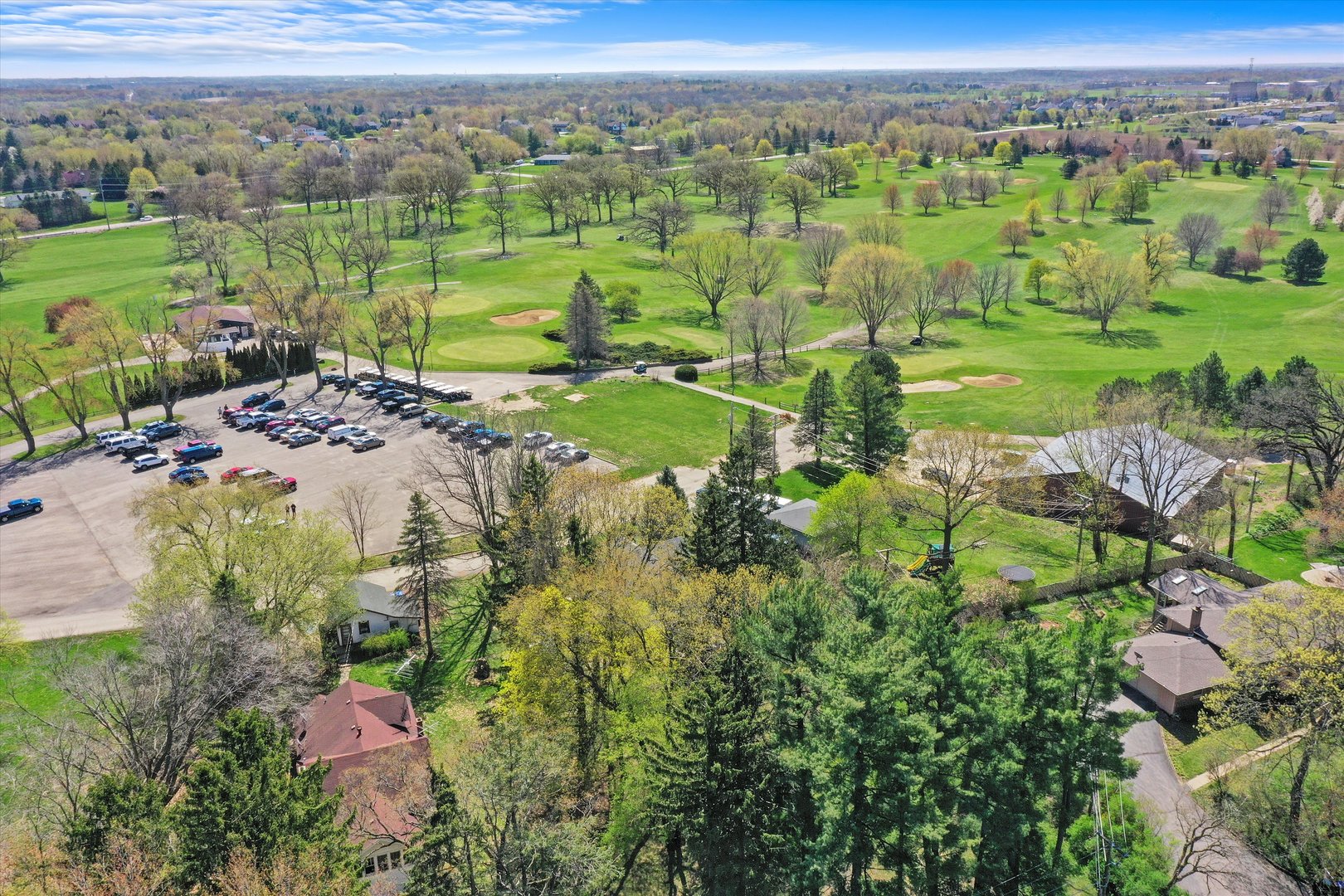 2405 North Club Road McHenry, IL 60051 - Photo 3 of 25 an aerial view of a houses with a yard