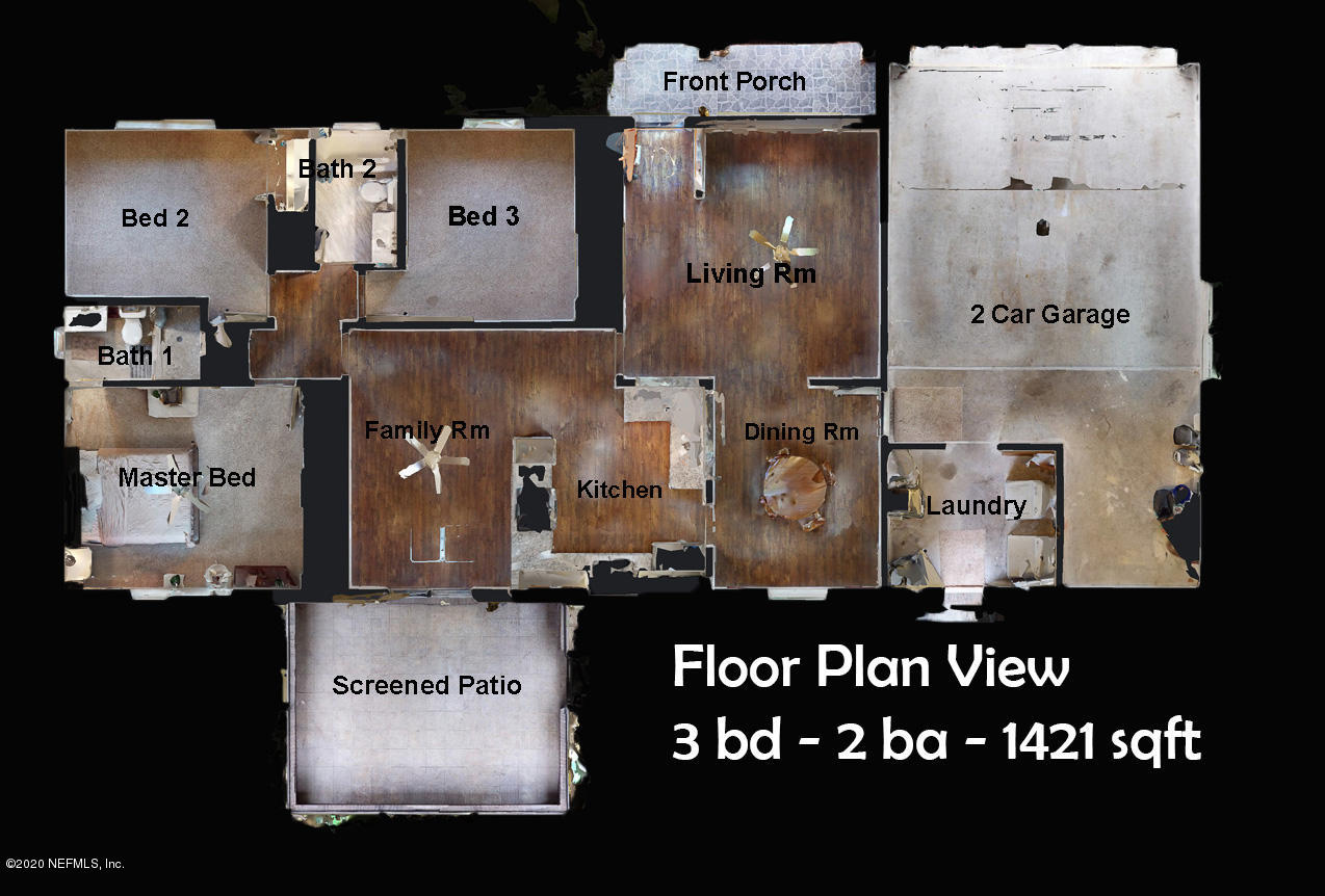 5185 Wembley Road Jacksonville, FL 32257 - Photo 34 of 34 Floor Plan View