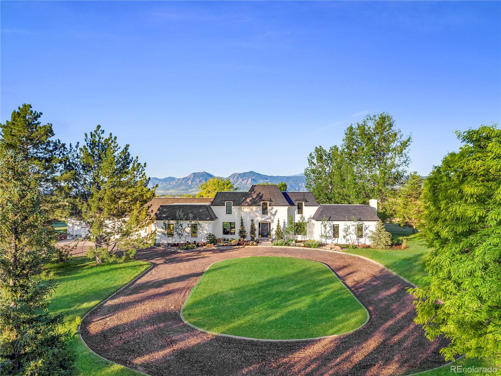 a swimming pool with outdoor seating and yard