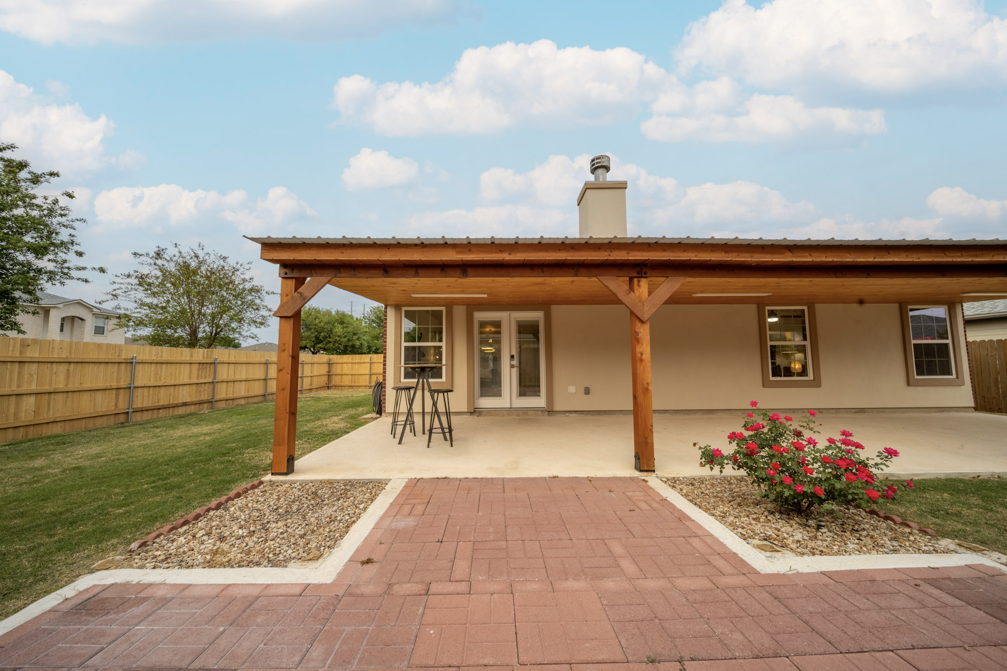 1302 Newbury Street Georgetown, TX 78626 - Photo 18 of 20 a front view of a house with a yard