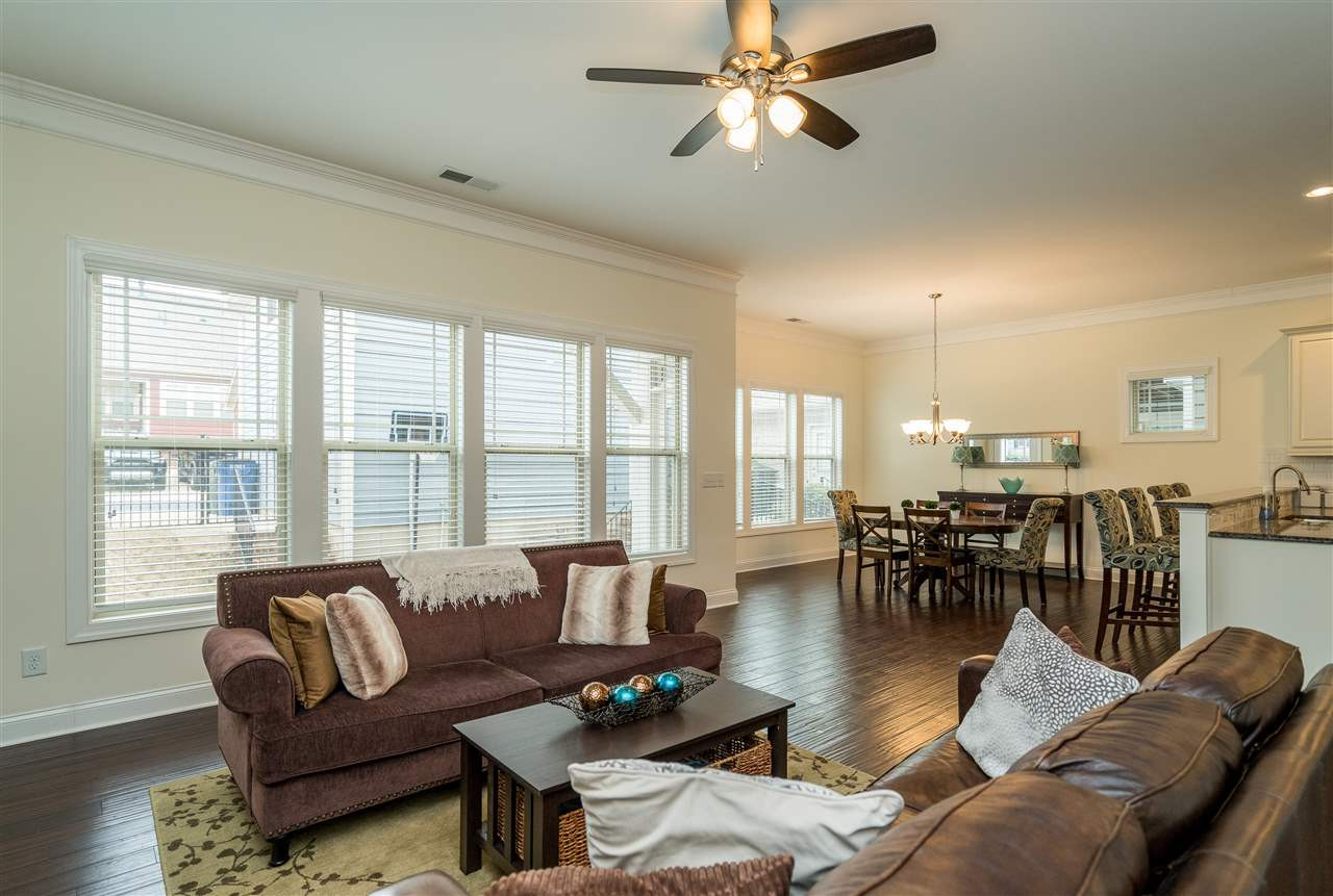5616 Wade Park Boulevard Raleigh, NC 27607 - Photo 14 of 30 Open layout connecting to kitchen and breakfast room! Family Room