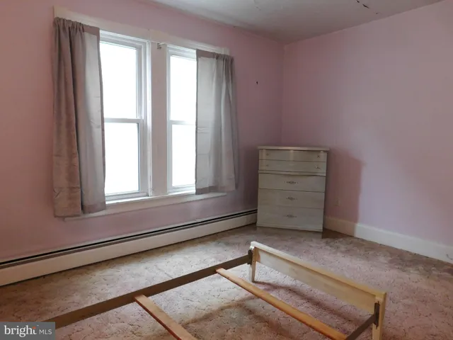 a view of a hallway with a elevator