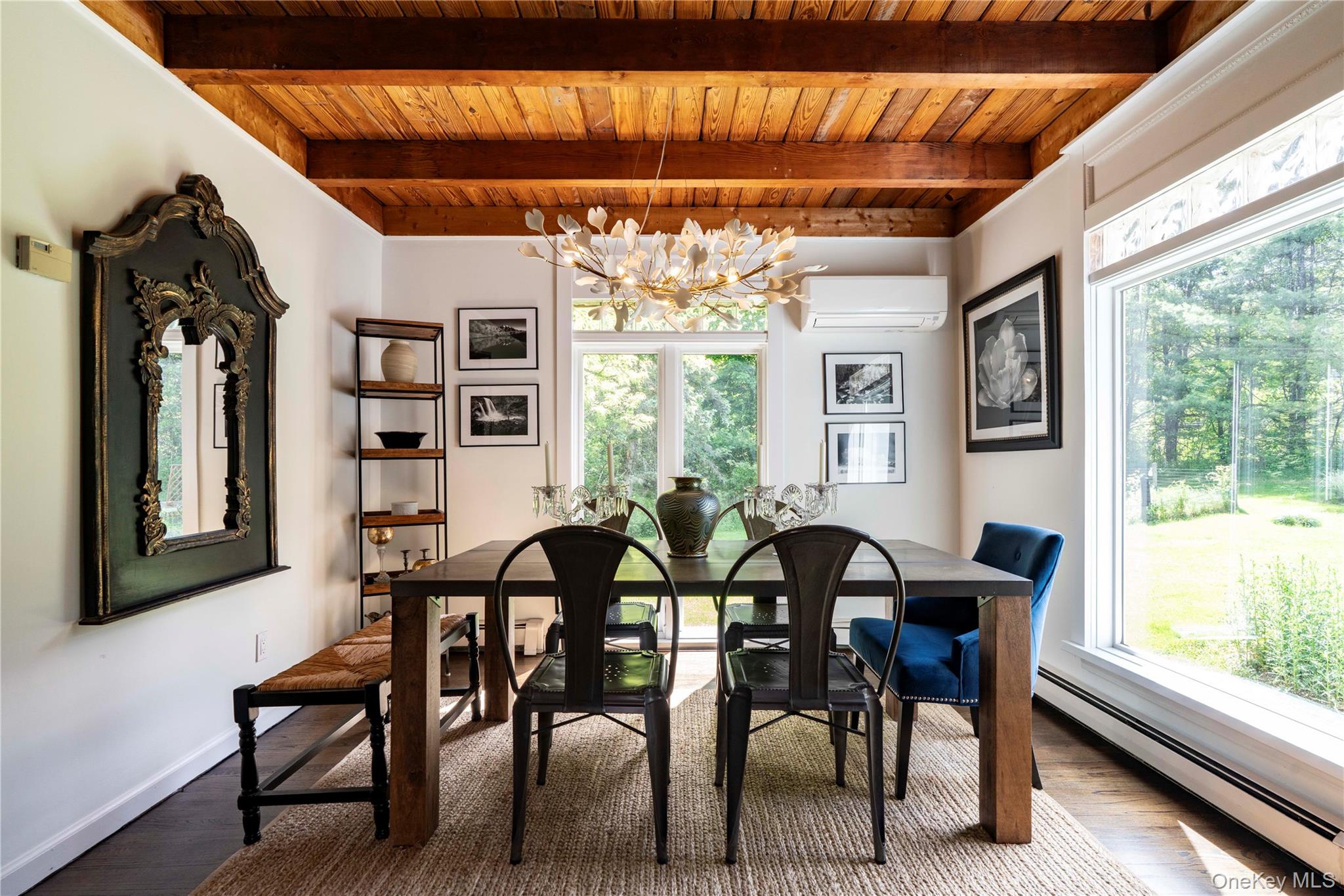 10 Pilgrims Progress Road Rhinebeck, NY 12572 - Photo 15 of 31 Light Filled Dining with Views of Pond and Gardens