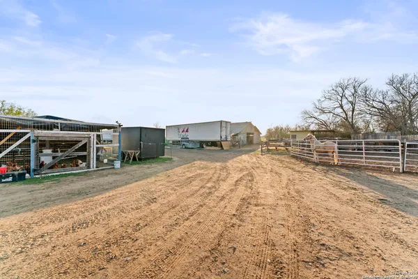 a view of a storage room