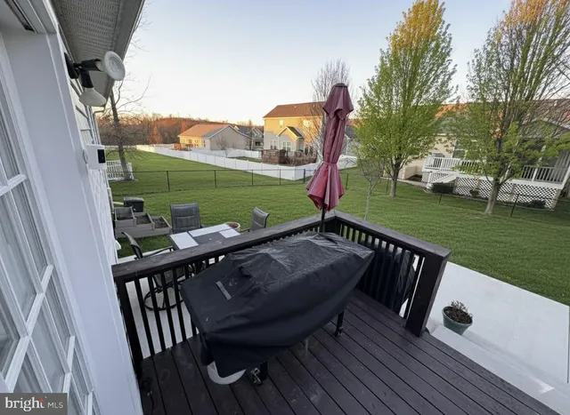 a view of a two chairs in patio