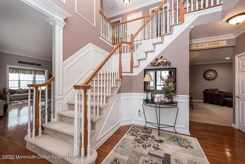 8 Firenze Road Jackson, NJ 08527 - Photo 7 of 23 a view of entryway and hall with wooden floor