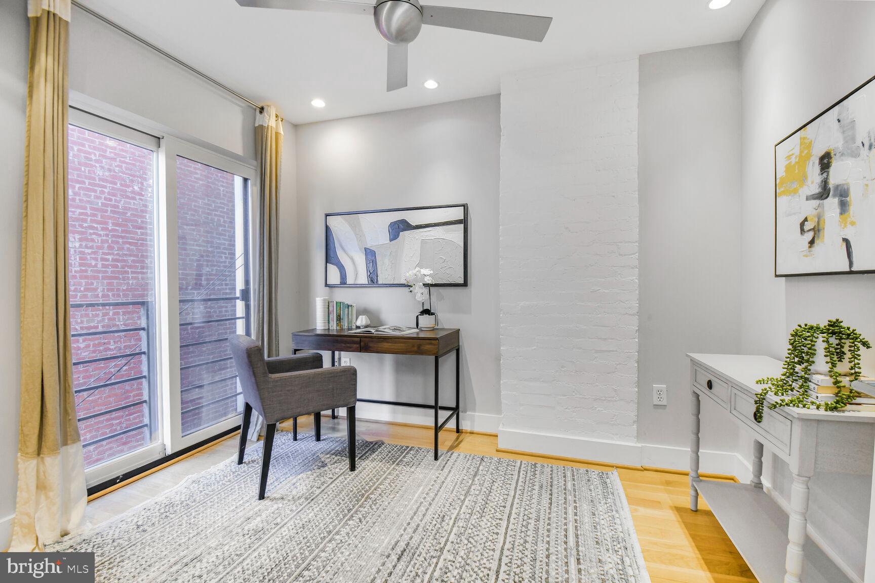 1538 Swann Street Northwest Washington, DC 20009 - Photo 12 of 37 Owner's Unit 2 - Second Bedroom or Office