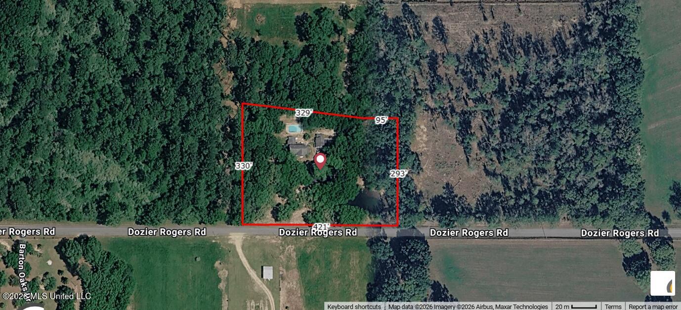 254 Dozier Rogers Road Lucedale, MS 39452 - Photo 60 of 61 RealistReport_Results_Map (89)