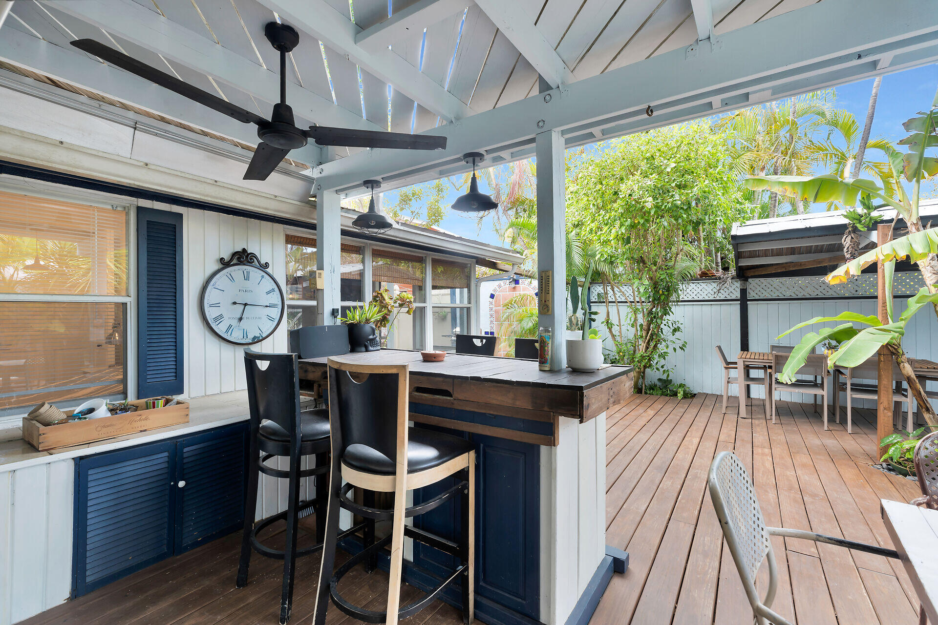 1505 Rose Street Key West, FL 33040 - Photo 42 of 55 a view of a dining area with furniture window and wooden floor