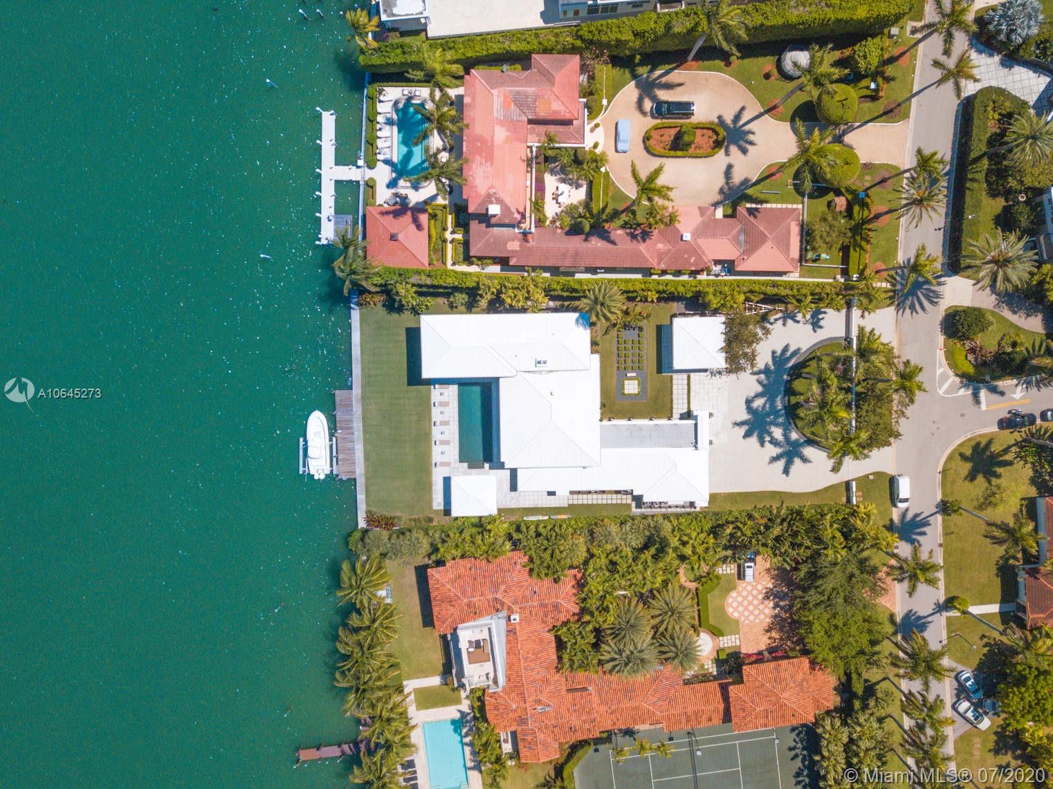 1475 North View Drive Miami Beach, FL 33140 - Photo 27 of 27 an aerial view of residential houses with outdoor space and street view