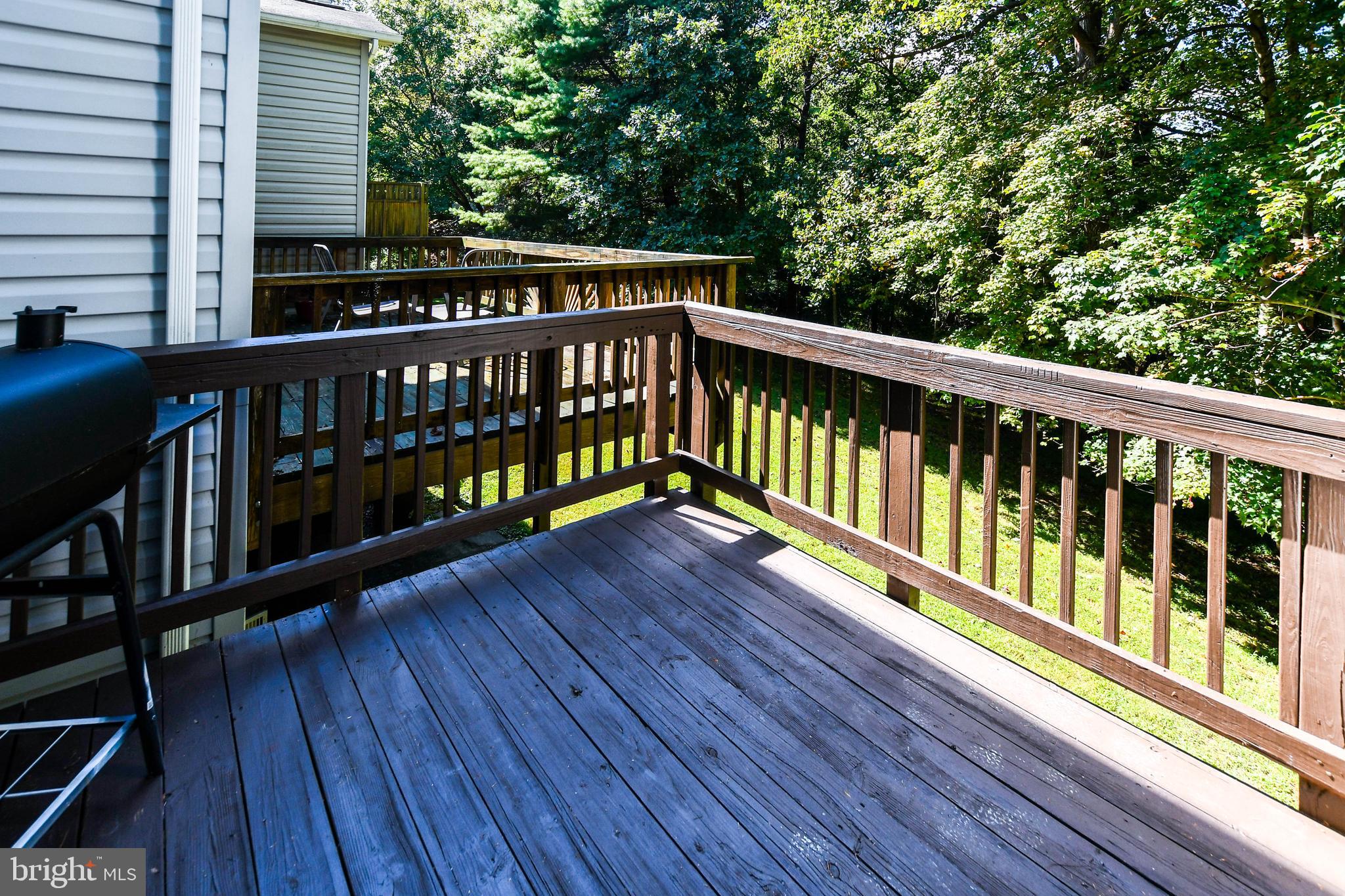4308 Huntshire Road Randallstown, MD 21133 - Photo 40 of 40 a view of balcony with wooden floor