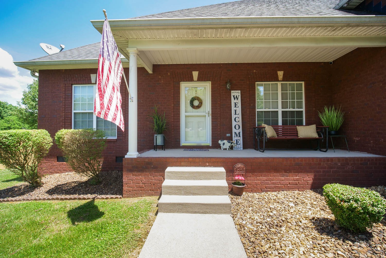 545 Sugar Flat Road Lebanon, TN 37087 - Photo 2 of 26 a front view of a house with a yard
