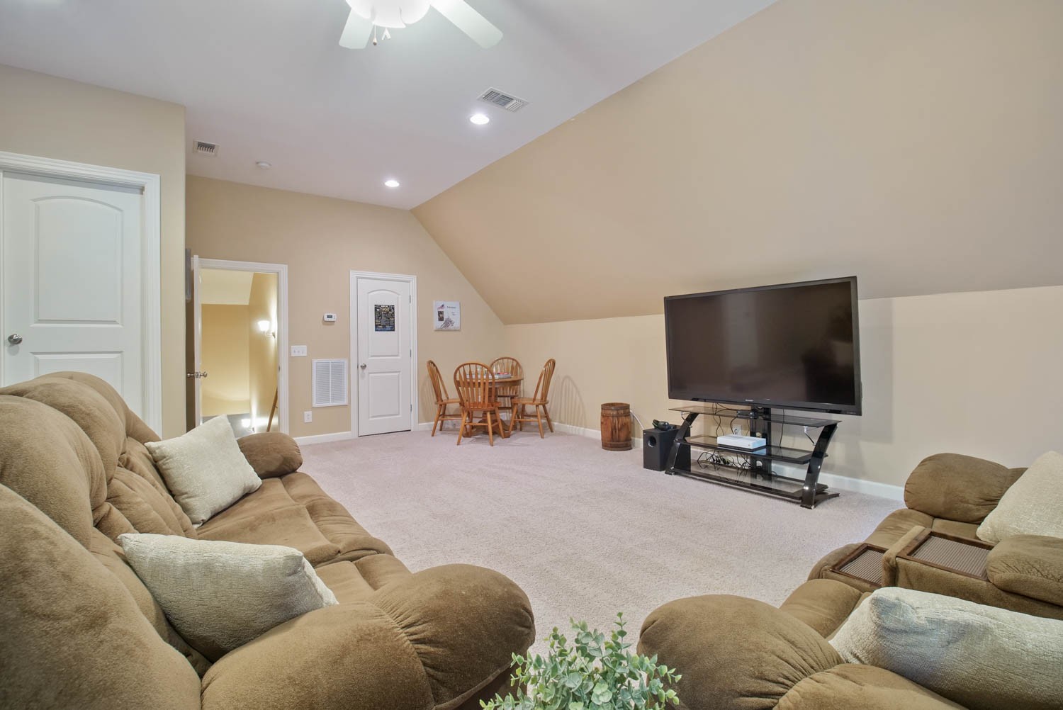 545 Sugar Flat Road Lebanon, TN 37087 - Photo 17 of 26 a living room with furniture and a flat screen tv