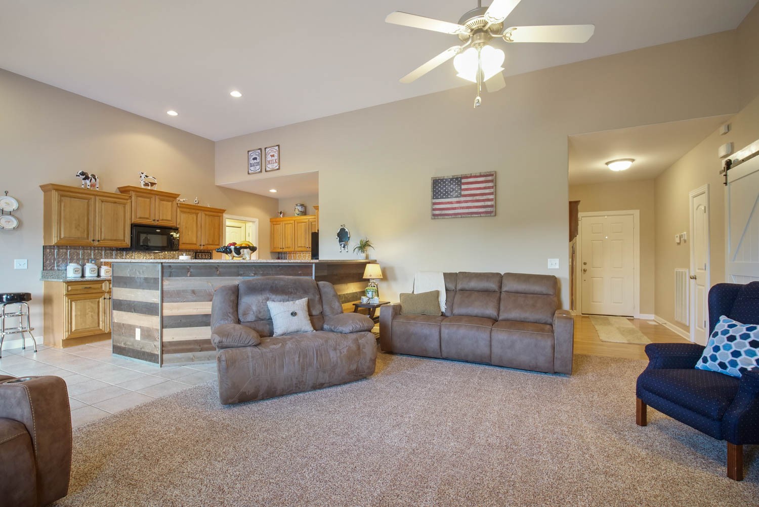545 Sugar Flat Road Lebanon, TN 37087 - Photo 7 of 26 a living room with furniture and kitchen view