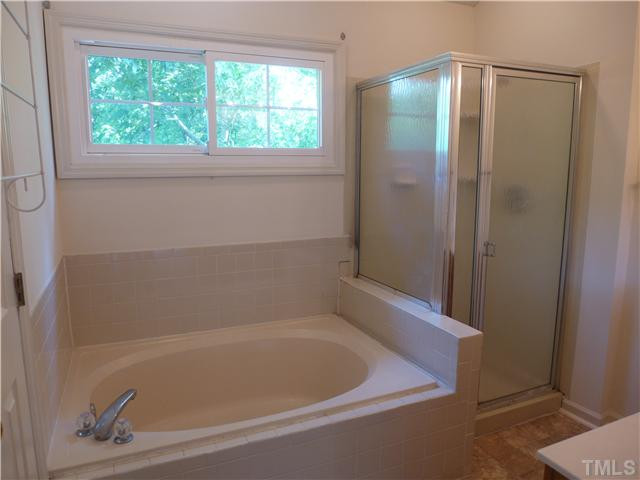 534 Bluestone Road Durham, NC 27713 - Photo 13 of 25 Seperate Shower / Tub in Master Bathroom! Master Bath/Spa