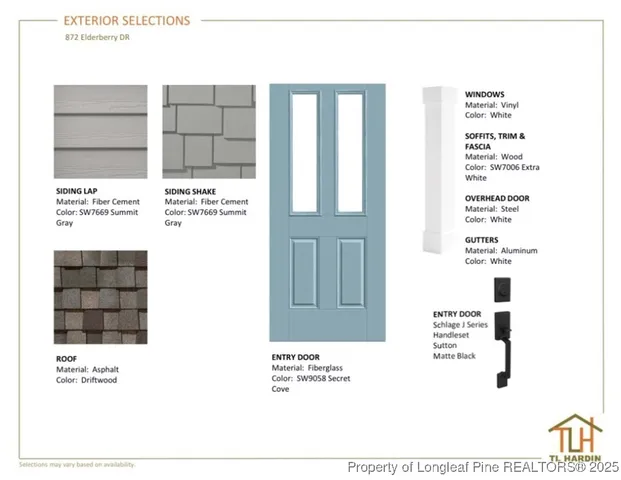 $358,900 | 872 Elderberry Drive, Vass, NC 28394