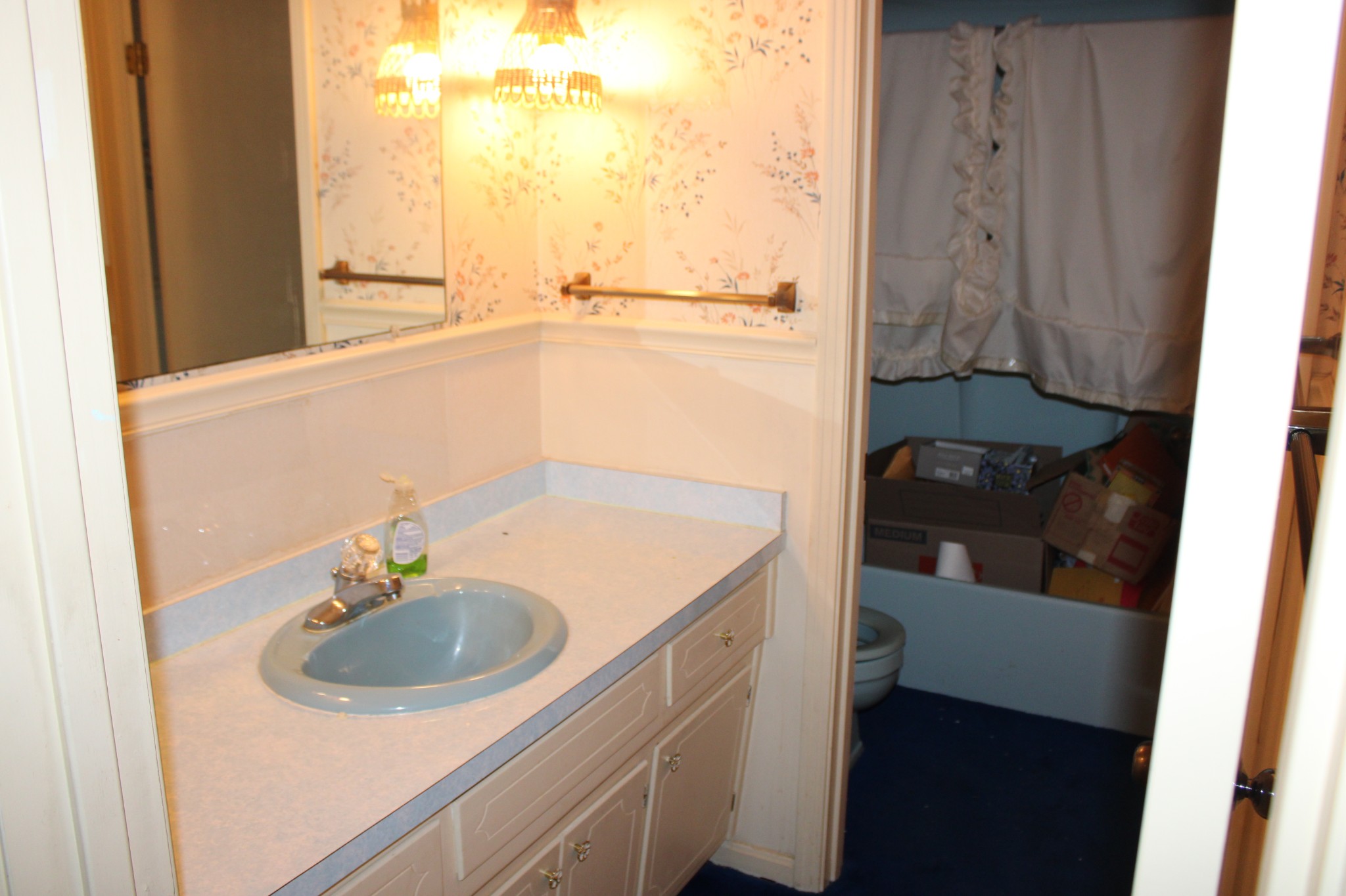 200 Primrose Lane Morrison, TN 37357 - Photo 23 of 53 a bathroom with a sink and a mirror