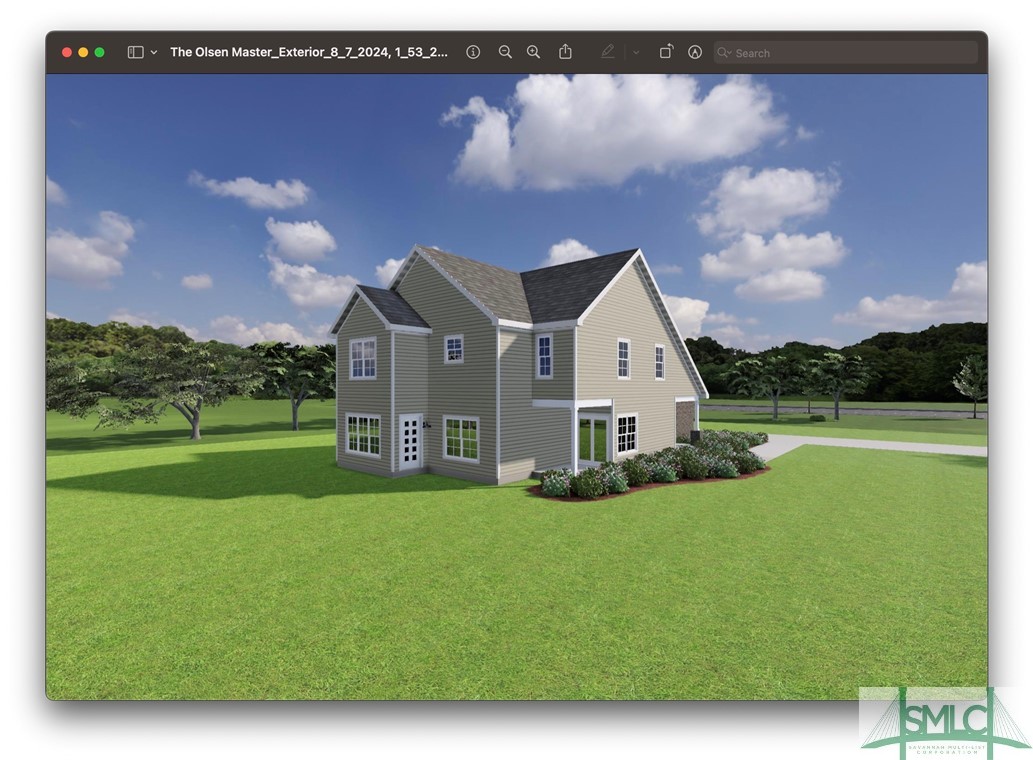 180 Cubbedge Drive Rincon, GA 31326 - Photo 3 of 4 ARTIST RENDERING ARE NOT EXACT AND USED FOR MARKET